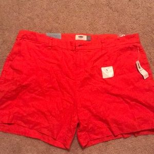 New with tags Red Old Navy Shorts